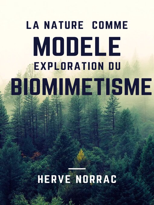 Title details for La Nature comme Modèle by Hervé NORRAC - Available